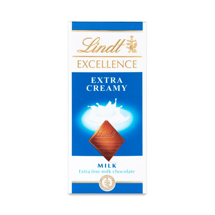 Lindt Excellence Extra Creamy Milk Chocolate100g