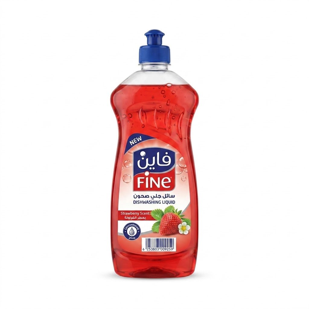 فاين سائل جلي فراولة 600 مل