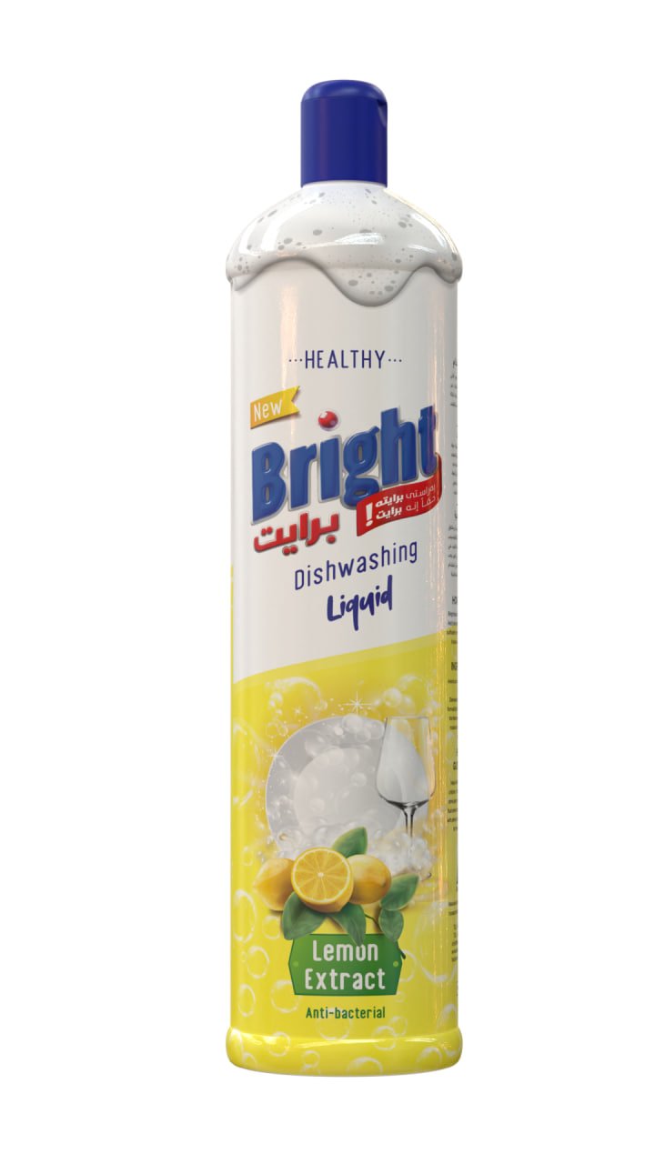 سائل جلي برایت بخلاصة الليمون ١ لتر